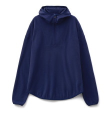 Анорак флисовый унисекс Fliska, темно-синий