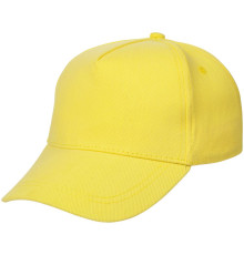 Бейсболка детская Standard Kids, желтая