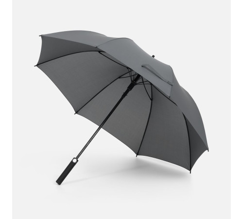 Зонт-трость Simple Golf, серый
