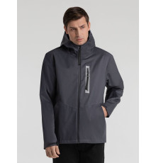 Куртка унисекс Shtorm, темно-серая (графит)