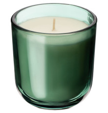 Ароматическая свеча Vitral, дубовый мох и пачули, зеленая