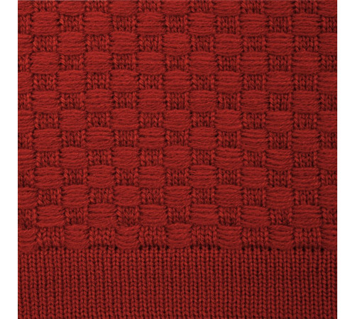 Плед Sheerness, коричневый (терракота)