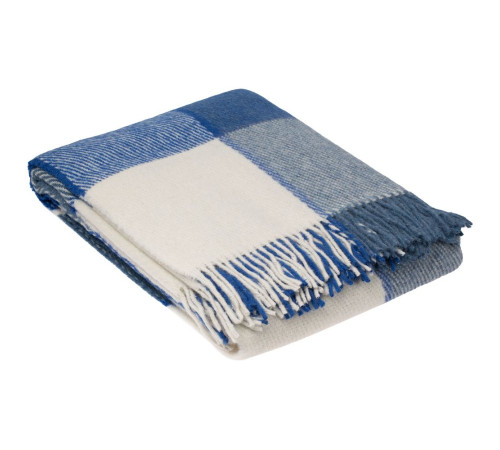 Плед Edinburgh, голубой