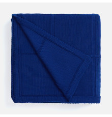 Плед Chainfield, темно-синий (кобальт)