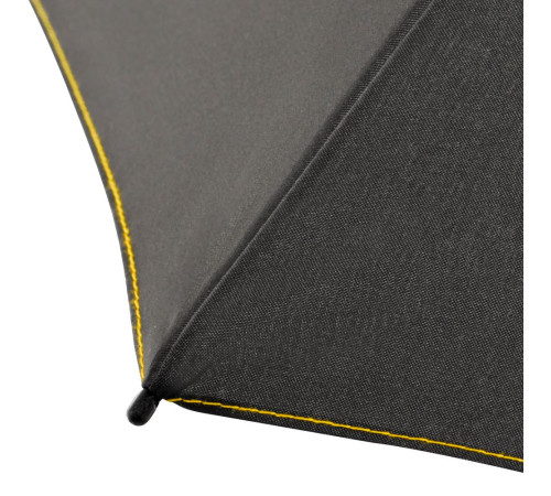 Зонт складной AOC Mini с цветными спицами, желтый