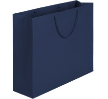 Пакет бумажный Ample Plus L, синий