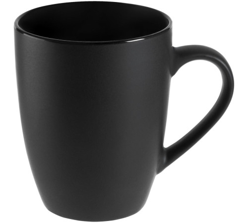 Кружка Bright Tulip, матовая, черная