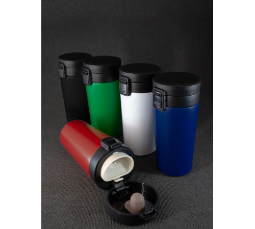 Термостакан с ситечком No Leak Infuser, белый