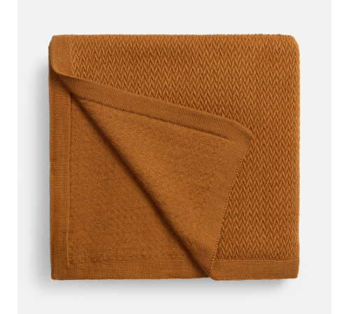 Плед Ornato, оранжевый (светлое золото)