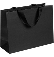 Пакет бумажный Manilla M, черный