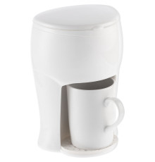 Электрическая кофеварка Elixir, белая
