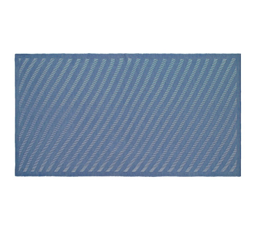 Плед Locus Solus, синий с голубым