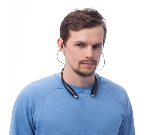 Bluetooth наушники stereoBand, ver.2, черные