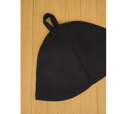 Банная шапка Heat Off, черная