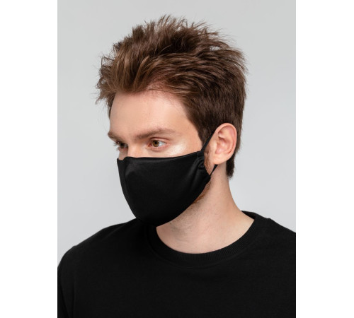 Маска для лица, черная