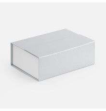 Коробка Bicolor Case, белая с серым