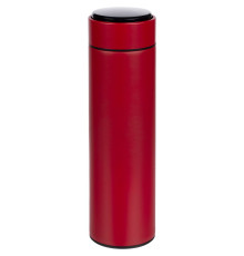 Смарт-бутылка с заменяемой батарейкой Long Therm, красная