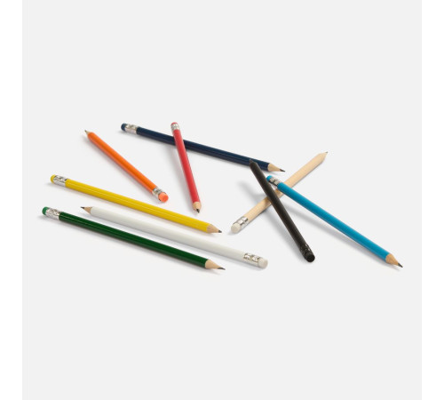 Карандаш простой Hand Friend с ластиком, голубой