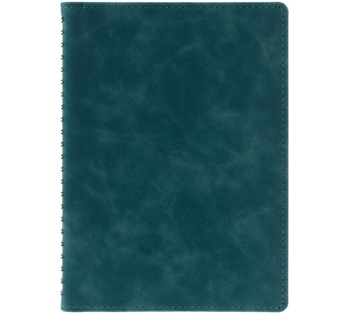 Ежедневник Spring Urban на заказ, недатированный, изумрудный