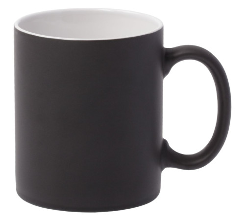 Кружка Promo матовая, черная