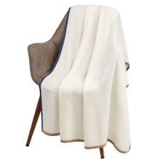 Плед Frontier, молочно-белый