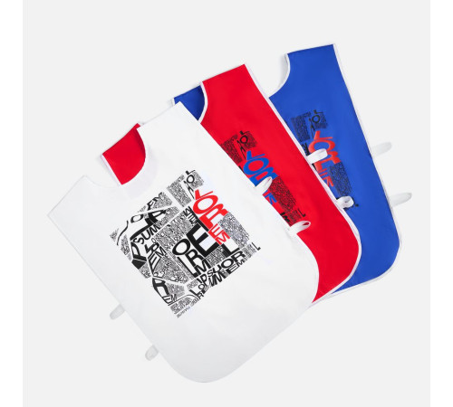 Манишка Member, синяя с белым