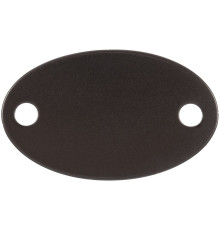 Шильдик металлический Alfa Oval, серый металлик