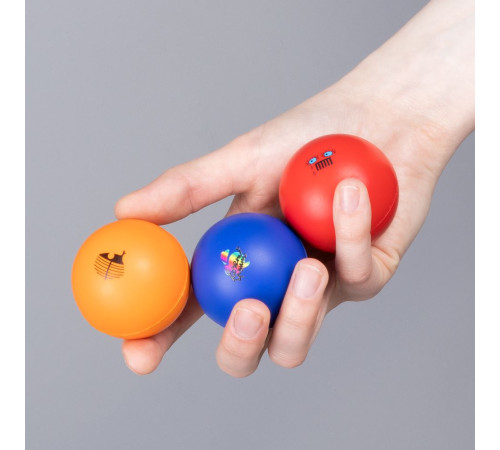 Антистресс Mash, красный, ver.2