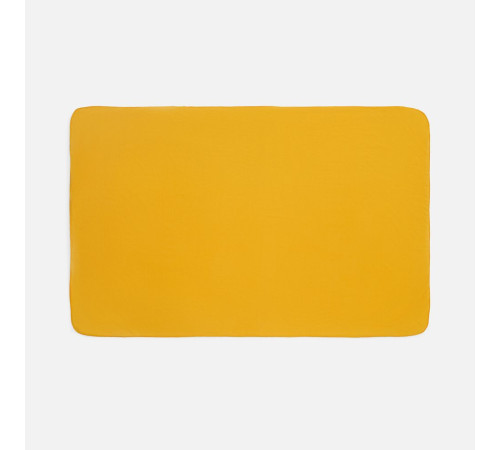 Флисовый плед Warm&Peace, желтый