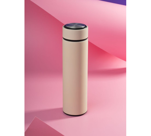 Термос с ситечком Percola, бежевый