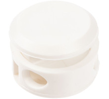 Двойной фиксатор для шнура Brоgy, белый