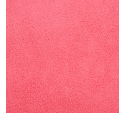 Флисовый плед Warm&Peace, розовый (коралловый)