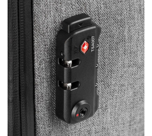 Рюкзак с потайным карманом inGreed, серый