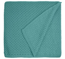 Плед Serenita, бирюзовый (тиффани)