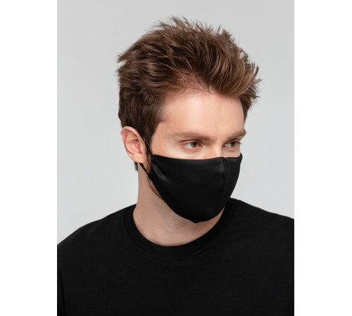 Маска для лица, черная