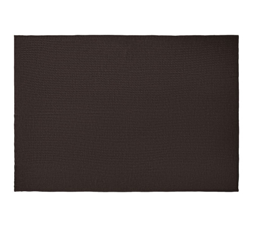 Плед Slumberland, коричневый меланж