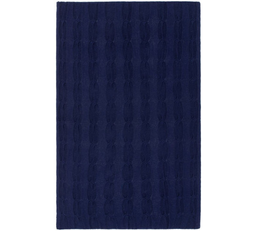 Плед Snefald, темно-синий