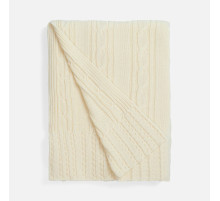 Плед Remitti, белый (молочный)