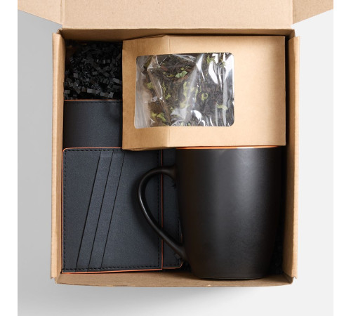 Набор Multimo Tea, черный с оранжевым