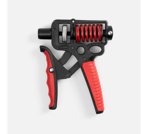 Эспандер кистевой пружинный Motive Power, черный с красным