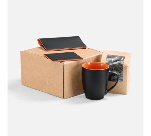 Набор Multimo Tea, черный с оранжевым