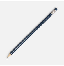 Карандаш простой Hand Friend с ластиком, темно-синий