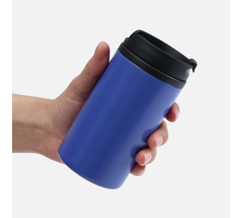 Термостакан Canella, синий матовый