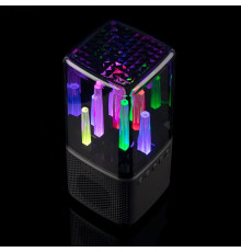 Беспроводная колонка с подсветкой citySound, черная