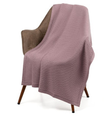 Плед Ornato, розовый (пыльная роза)