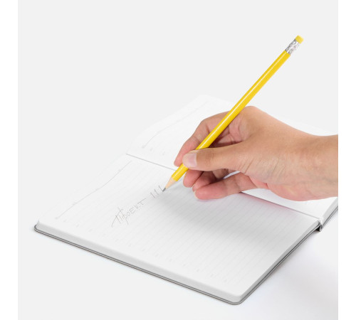 Карандаш простой Triangle с ластиком, желтый