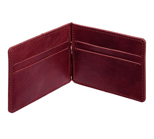 Зажим для купюр Apache, темно-красный