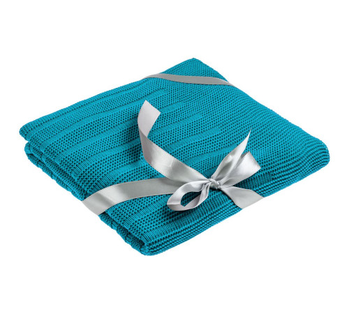 Плед Field, бирюзовый