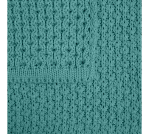 Плед Serenita, бирюзовый (тиффани)