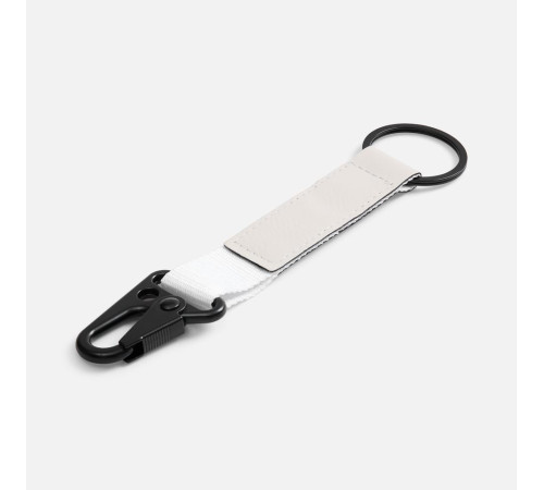 Брелок с карабином Manlig, белый